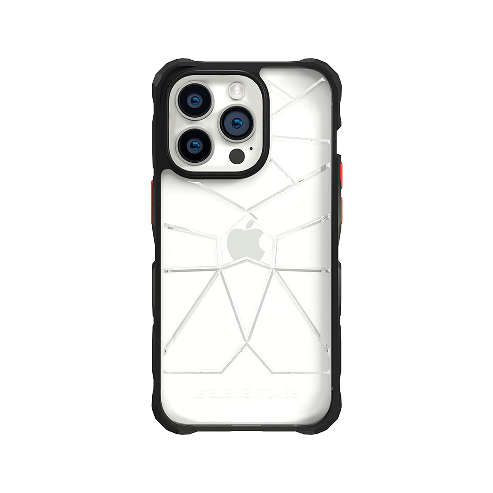 Hurtownia GSM - Etui Element Case Special Ops X5 Apple iPhone 14 Pro Max (Átlátszó/Fekete) - ELC8 - {ean13} - Hurt