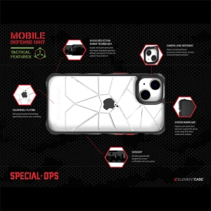 Hurtownia GSM - Case Element Case Special Ops X5 MagSafe Apple iPhone 14 Plus / 15 Plus (Smoke/Schwarz) - ELC11 - {ean13} - Hurt