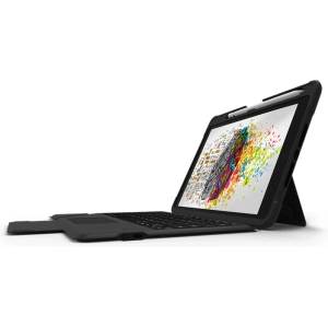 Wholesale STM Dux Keyboard Trackpad Case Apple iPad 10.2 2019/2020/2021 (7, 8, 9 gen) MIL-STD-810G (Black) - STM37 - {ean13} - Hurt