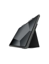 Etui STM Dux Plus Apple iPad Pro 11 2018/2020/2021/2022 (1., 2., 3. și 4. generație) MIL-STD-810G Pencil charger (Negru)
