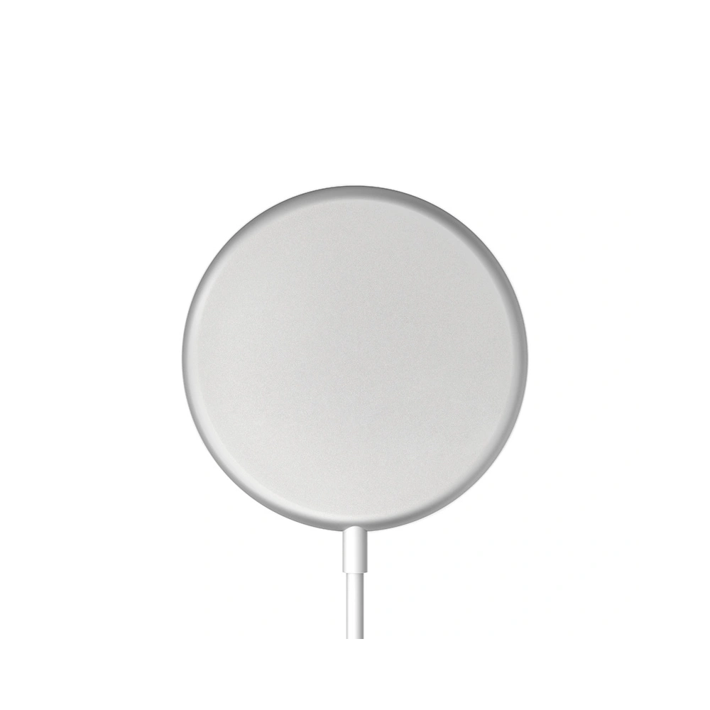 Hurtownia GSM - Bezdrátová nabíječka MagSafe Crong MagSpot Wireless Charger 15W (Stříbrná Bílá) - CRG542 - {ean13} - Hurt