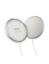 Hurtownia GSM - Ładowarka bezprzewodowa MagSafe Crong MagSpot Wireless Charger 15W (Silver White) - CRG542 - {ean13} - Hurt