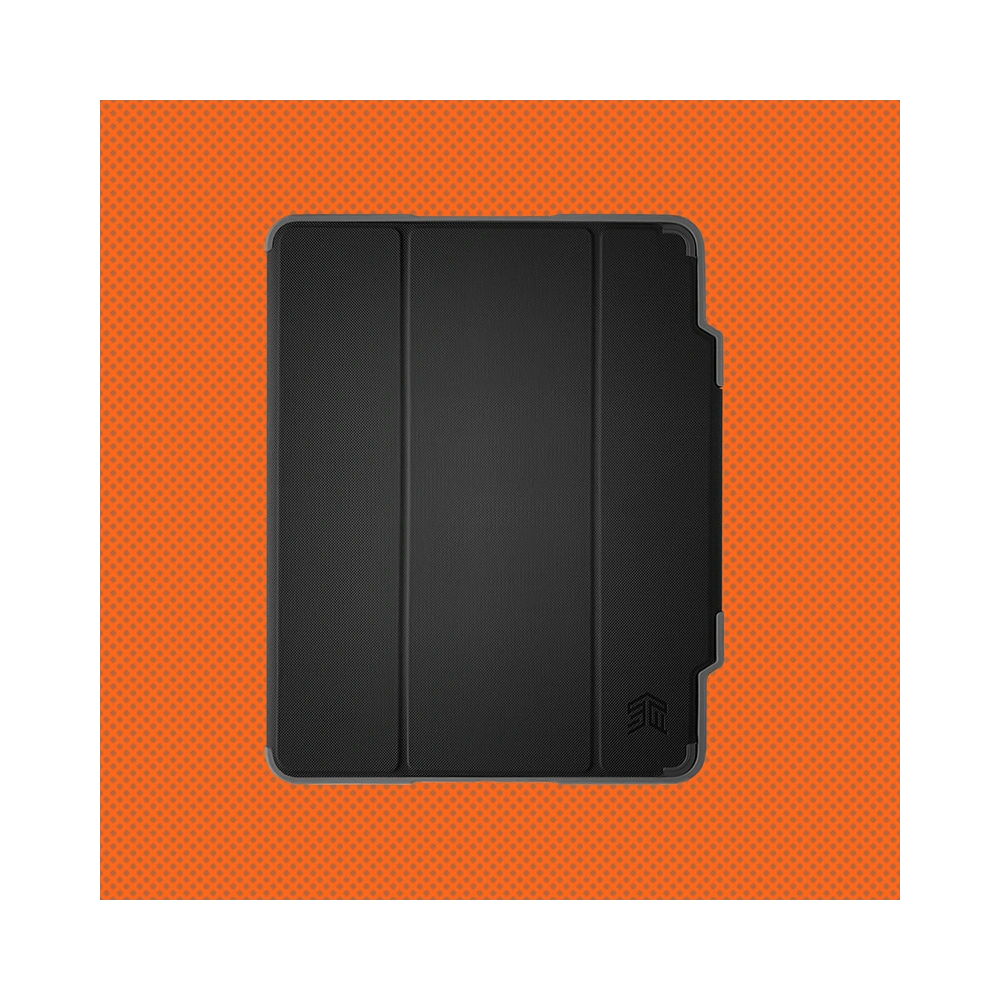 Wholesale STM Dux Plus Apple iPad 10.9 2022 (10 gen) MIL-STD-810G Pencil charger (Black) - STM39 - {ean13} - Hurt
