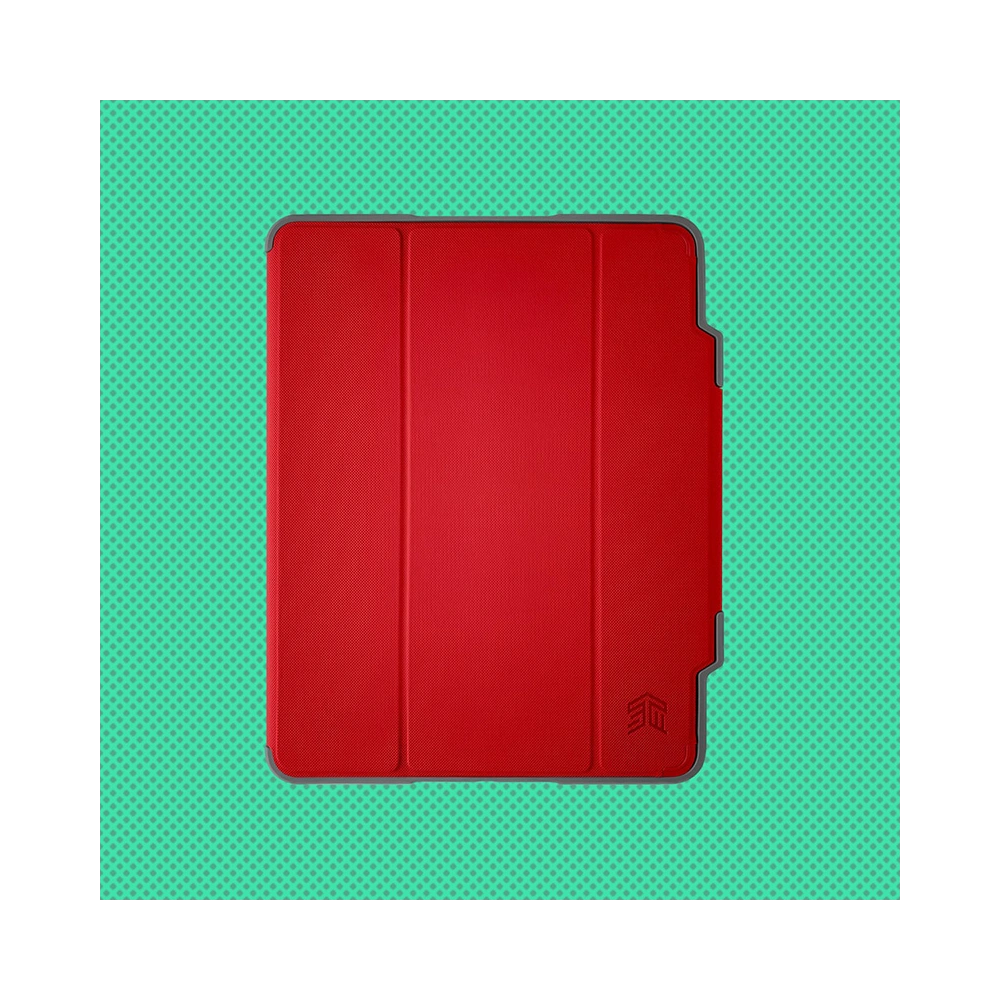 Hurtownia GSM - Etui STM Dux Plus Apple iPad 10.9 2022 (10. generációs) MIL-STD-810G Ceruza töltő (Piros) - STM40 - {ean13} - Hurt