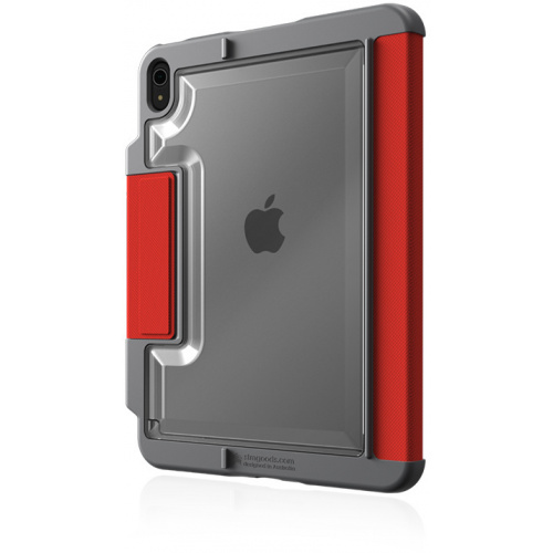 Hurtownia STM - 618952511231 - STM40 - Etui STM Dux Plus Apple iPad 10.9 2022 (10. generacji) MIL-STD-810G Pencil charger (Red) - B2B homescreen