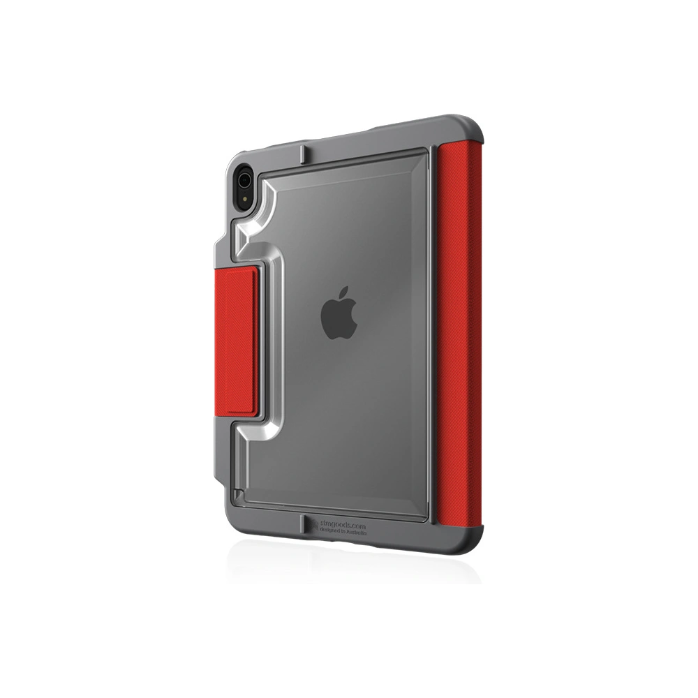 Hurtownia GSM - Etui STM Dux Plus Apple iPad 10.9 2022 (10. generációs) MIL-STD-810G Ceruza töltő (Piros) - STM40 - {ean13} - Hurt