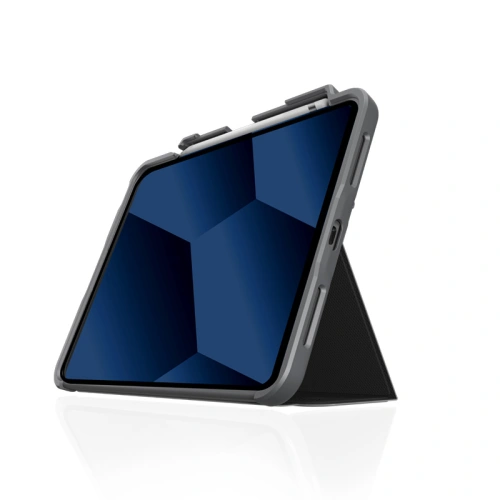 Etui STM Dux Plus Apple iPad 10.9 2022 (10. generacji) MIL-STD-810G Pencil charger (Midnight Blue)