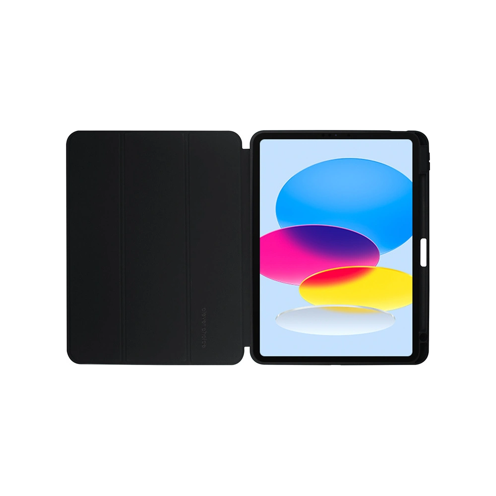 Hurtownia GSM - Etui Crong PrimeFolio Apple iPad 10.9 2022 (10. generáció) Ceruza töltő (fekete/átlátszó) - CRG544 - {ean13} - Hurt