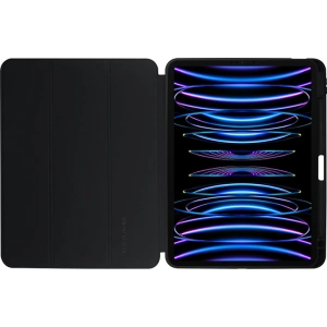 Hurtownia GSM - Case Crong PrimeFolio Apple iPad Air 10.9 2020/2022 (4, 5 Gen) / iPad Pro 11 2021/2022 (3, 4 Gen) / iPad Air 11 2024 (6. Generation) Pencil-Ladegerät (schwarz/transparent) - CRG545 - {ean13} - Hurt