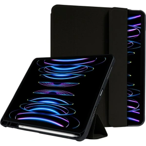 Wholesale Crong FlexFolio Apple iPad Air 10.9 2020/2022 (4, 5 gen) / iPad Pro 11 2021/2022 (3, 4 gen) / iPad Air 11 2024 (6 gen) Pencil holder (black) - CRG546 - {ean13} - Hurt