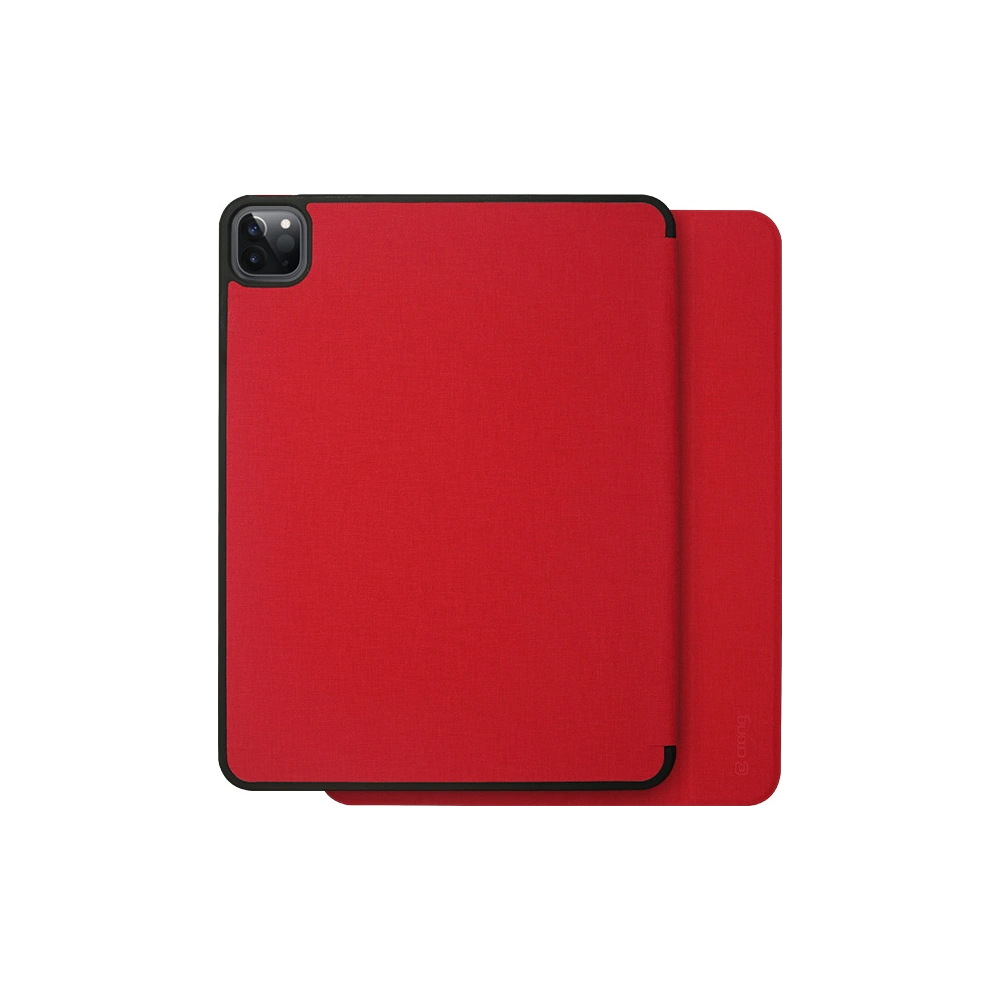 Hurtownia GSM - Case Crong FlexFolio für Apple iPad Air 10.9 2020/2022 (4., 5. Gen) / iPad Pro 11 2021/2022 (3., 4. Gen) / iPad Air 11 2024 (6. Generation) mit Stifthalter (rot) - CRG547 - {ean13} - Hurt