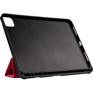 Hurtownia GSM - Case Crong FlexFolio für Apple iPad Air 10.9 2020/2022 (4., 5. Gen) / iPad Pro 11 2021/2022 (3., 4. Gen) / iPad Air 11 2024 (6. Generation) mit Stifthalter (rot) - CRG547 - {ean13} - Hurt