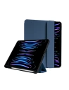 Case Crong FlexFolio Apple iPad Air 10.9 2020/2022 (4, 5. Gen) / iPad Pro 11 2021/2022 (3, 4. Gen) / iPad Air 11 2024 (6. Generation) Stifthalter (blau)