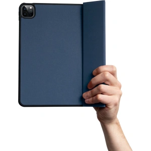Hurtownia GSM - Case Crong FlexFolio Apple iPad Air 10.9 2020/2022 (4, 5. Gen) / iPad Pro 11 2021/2022 (3, 4. Gen) / iPad Air 11 2024 (6. Generation) Stifthalter (blau) - CRG548 - {ean13} - Hurt