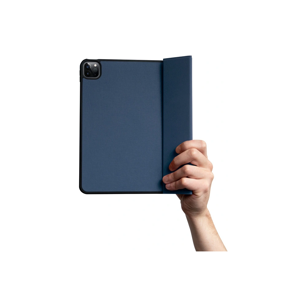 Hurtownia GSM - Case Crong FlexFolio Apple iPad Air 10.9 2020/2022 (4, 5. Gen) / iPad Pro 11 2021/2022 (3, 4. Gen) / iPad Air 11 2024 (6. Generation) Stifthalter (blau) - CRG548 - {ean13} - Hurt