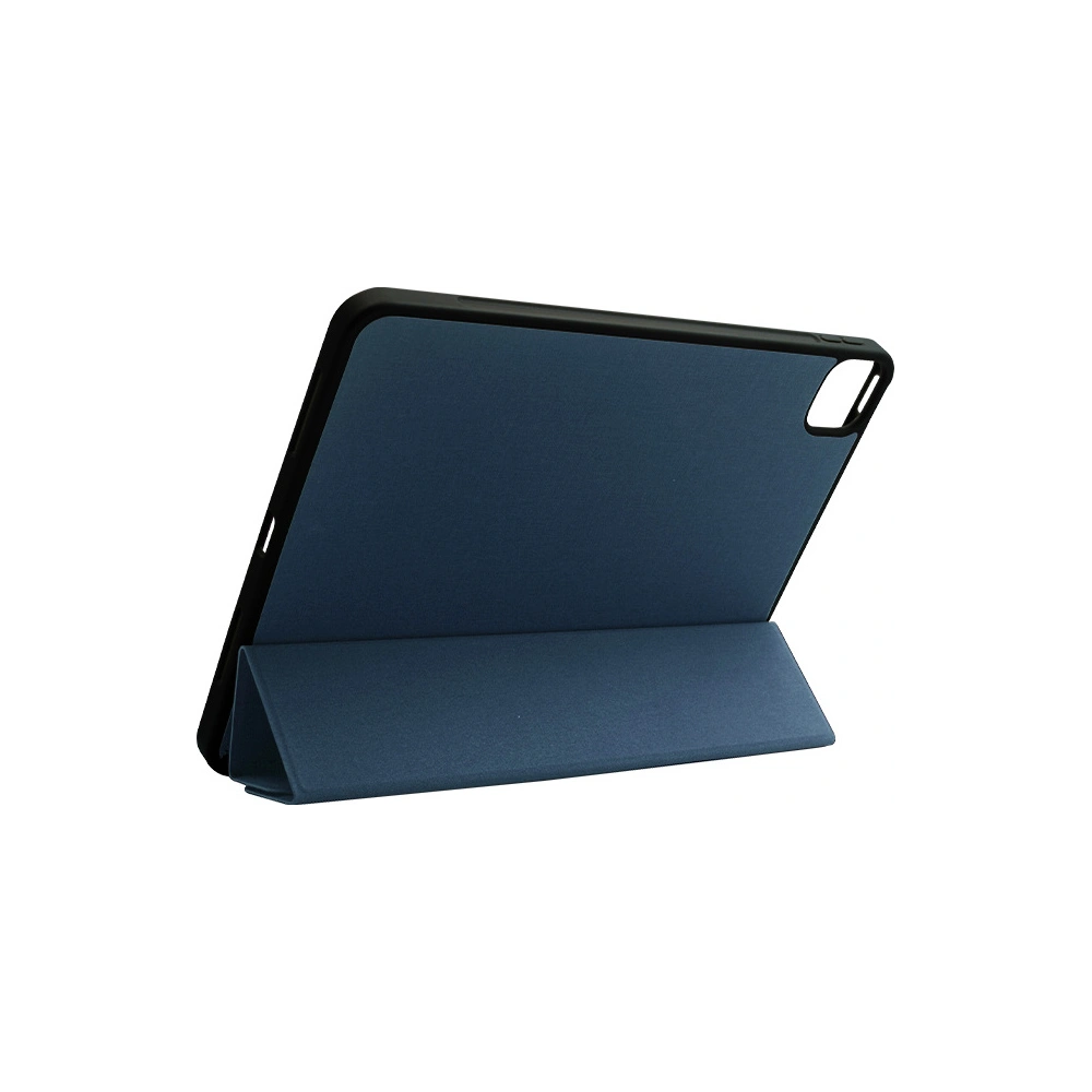 Hurtownia GSM - Case Crong FlexFolio Apple iPad Air 10.9 2020/2022 (4, 5. Gen) / iPad Pro 11 2021/2022 (3, 4. Gen) / iPad Air 11 2024 (6. Generation) Stifthalter (blau) - CRG548 - {ean13} - Hurt