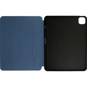 Hurtownia GSM - Case Crong FlexFolio Apple iPad Air 10.9 2020/2022 (4, 5. Gen) / iPad Pro 11 2021/2022 (3, 4. Gen) / iPad Air 11 2024 (6. Generation) Stifthalter (blau) - CRG548 - {ean13} - Hurt