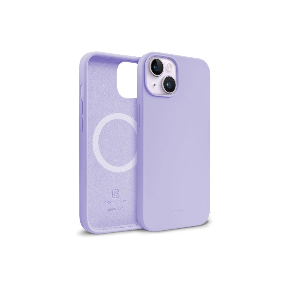 Wholesale Crong Color Cover Magnetic MagSafe Apple iPhone 14/13 (purple) - CRG550 - {ean13} - Hurt