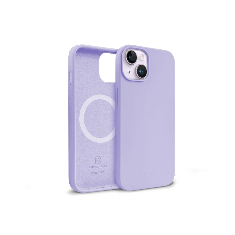 Hurtownia GSM - Etui Crong színes borítás Magnetic MagSafe Apple iPhone 14 Plus / 15 Plus (lila) - CRG552 - {ean13} - Hurt