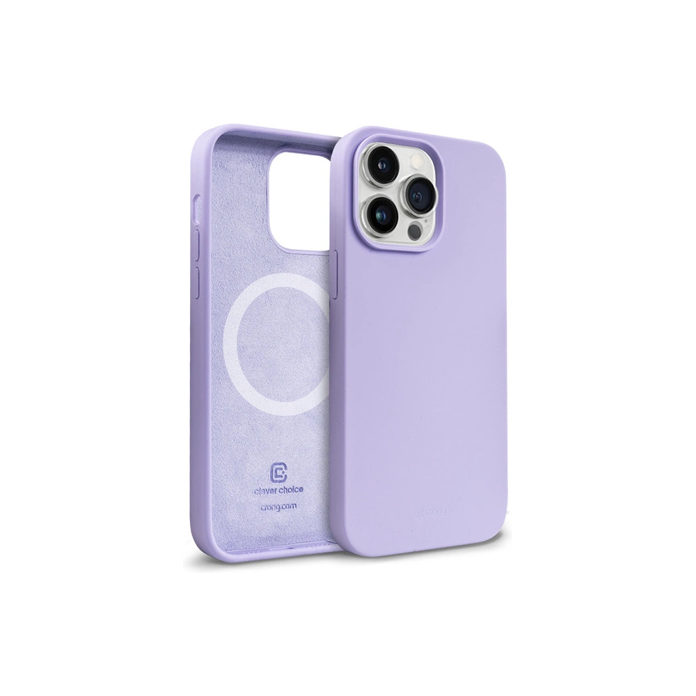 Hurtownia GSM - Etui Crong Color Cover Magnetic MagSafe Apple iPhone 14 Pro (fioletowy) - CRG554 - {ean13} - Hurt