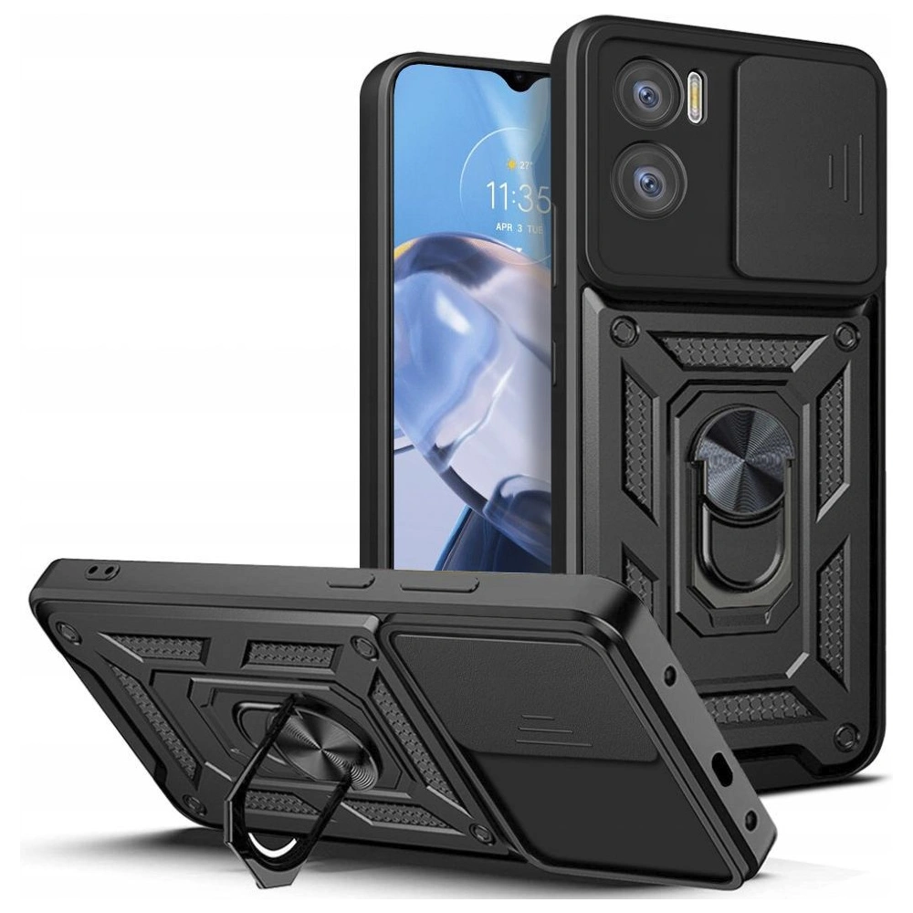 Hurtownia GSM - Tok Tech-Protect CamShield Pro Motorola Moto E22/E22i Fekete - THP1680 - {ean13} - Hurt