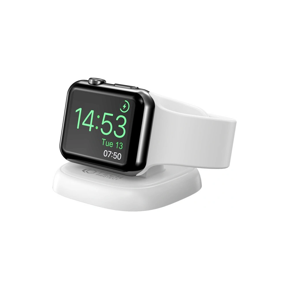 Hurtownia GSM - Kabelloses Ladegerät Tech-Protect QI3W-IW2 Wireless Charger Apple Watch Weiß - THP1682 - {ean13} - Hurt