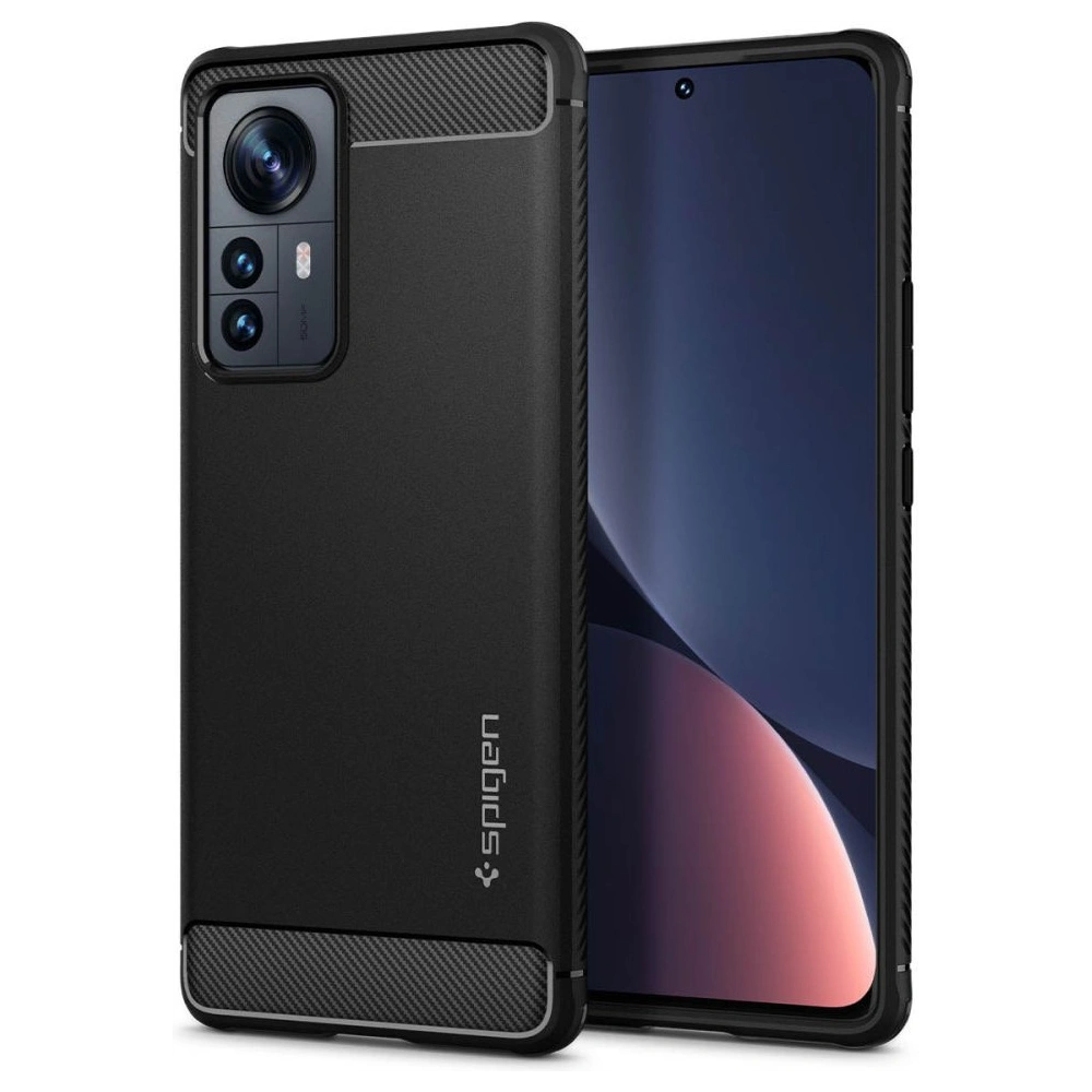 Hurtownia GSM - Etui Spigen Rugged Armor Xiaomi 12T/Pro Matná Černá - SPN2605 - {ean13} - Hurt
