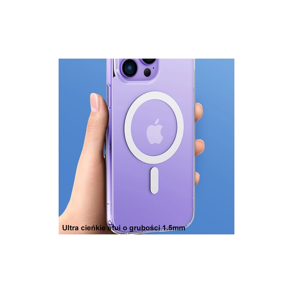 Hurtownia GSM - Etui USAMS Ice Magnet Apple iPhone 14 átlátszó (US-BH799) - USA828 - {ean13} - Hurt