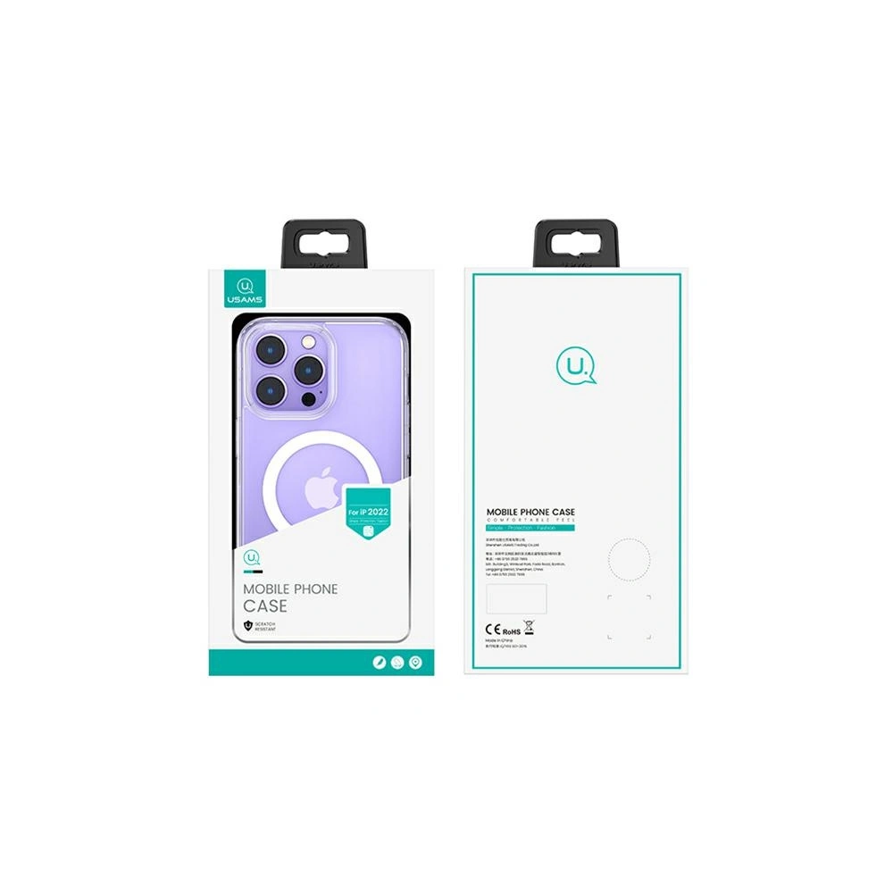 Hurtownia GSM - USAMS Ice Magnet Case für Apple iPhone 14 Pro transparent (US-BH800) - USA830 - {ean13} - Hurt
