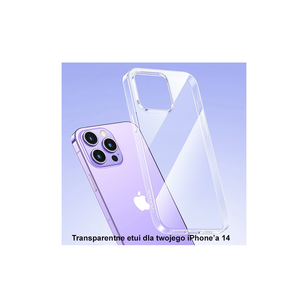 Hurtownia GSM - USAMS Primary tok Apple iPhone 14 átlátszó (US-BH795) - USA832 - {ean13} - Hurt