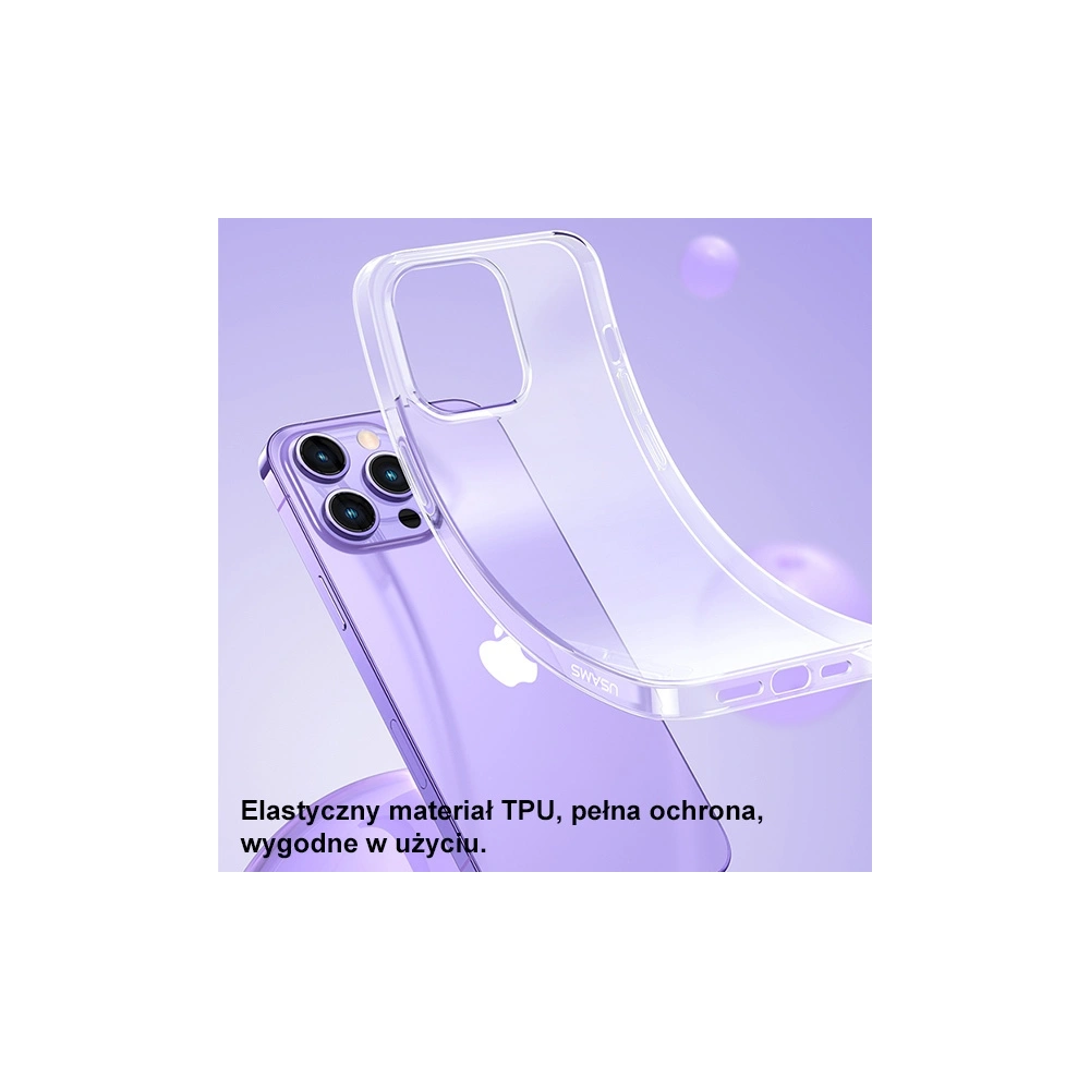 Hurtownia GSM - USAMS Primary tok Apple iPhone 14 átlátszó (US-BH795) - USA832 - {ean13} - Hurt
