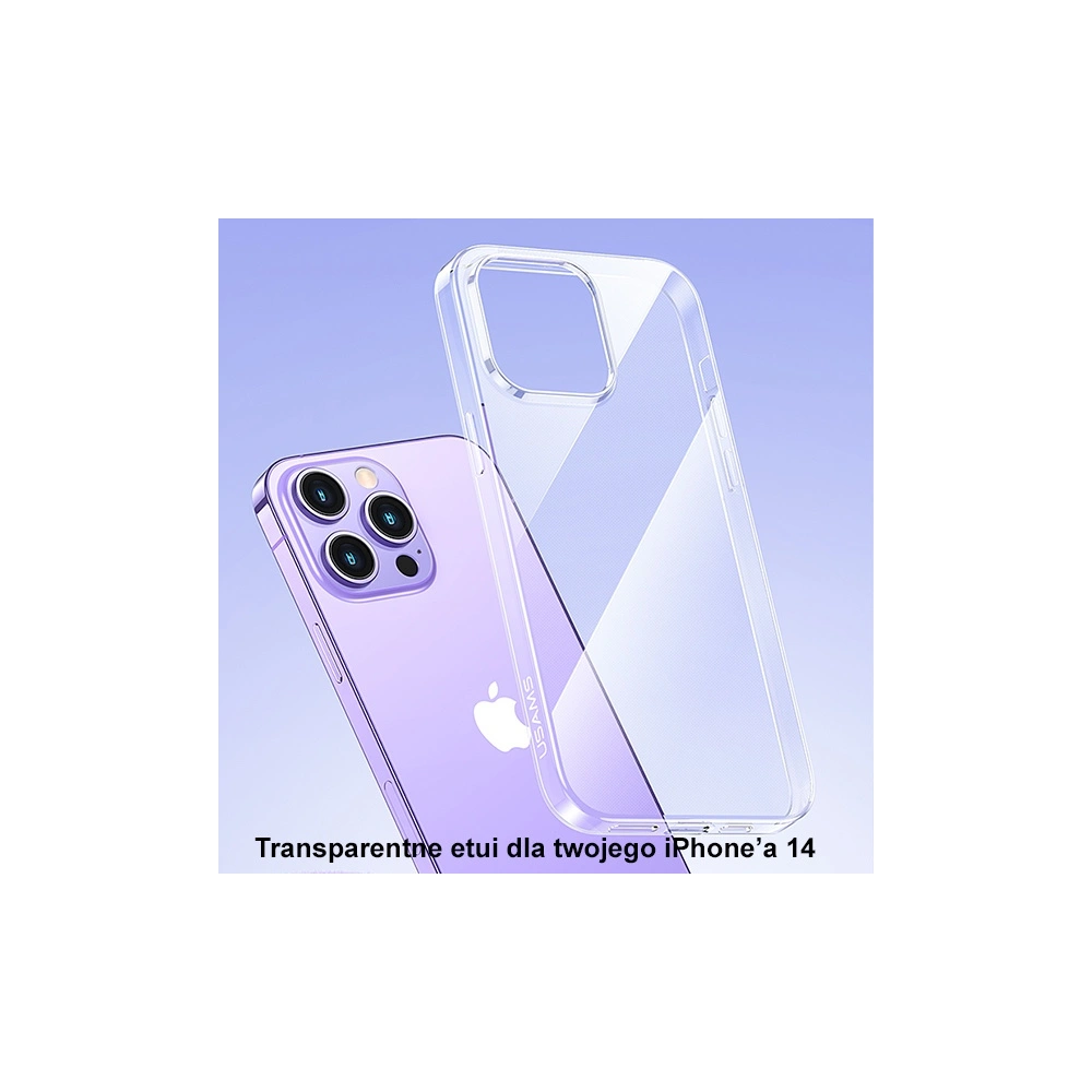 Wholesale USAMS Primary Apple iPhone 14 Plus / 15 Plus transparent (US-BH797) - USA833 - {ean13} - Hurt