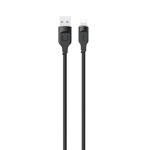 Hurtownia GSM - Kabel USAMS Lithe Series USB/Lightning Fast Charging 2,4A 1,2m czarny/black (US-SJ565) - USA837 - {ean13} - Hurt