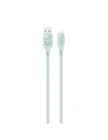 USAMS Lithe Series USB/Lightning Schnelllade-Kabel 2,4A 1,2m grün (US-SJ565)