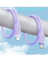 Hurtownia GSM - USAMS Lithe Sorozat USB-C/Lightning PD Gyors Töltő Kábel 1,2m 20W zöld (US-SJ566) - USA843 - {ean13} - Hurt