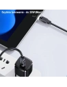 Hurtownia GSM - Cablu USAMS Lithe Series USB-C/Lightning PD Încărcare Rapidă 1,2m 20W verde (US-SJ566) - USA843 - {ean13} - Hurt