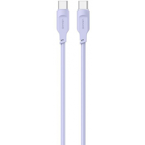 Hurtownia Usams - 6958444979175 - USA847 - Kabel USAMS Lithe Series USB-C PD Fast Charging 1,2m 100W purpurowy/purple (US-SJ567) - B2B homescreen