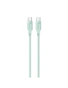 USAMS Lithe Series USB-C PD Gyors Töltő Kábel 1,2m 100W zöld (US-SJ567)