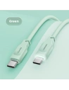 Hurtownia GSM - Cablul USAMS Lithe Series USB-C PD Încărcare Rapidă 1,2m 100W verde (US-SJ567) - USA848 - {ean13} - Hurt