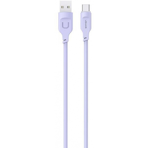 Hurtownia Usams - 6958444979212 - USA851 - Kabel USAMS Lithe Series USB-C PD Fast Charging 1,2m 6A purpurowy/purple SJ568USB03 (US-SJ568) - B2B homescreen