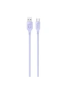 Kabel USAMS Lithe Series USB-C PD Fast Charging 1,2m 6A purpurowy/purple SJ568USB03 (US-SJ568)
