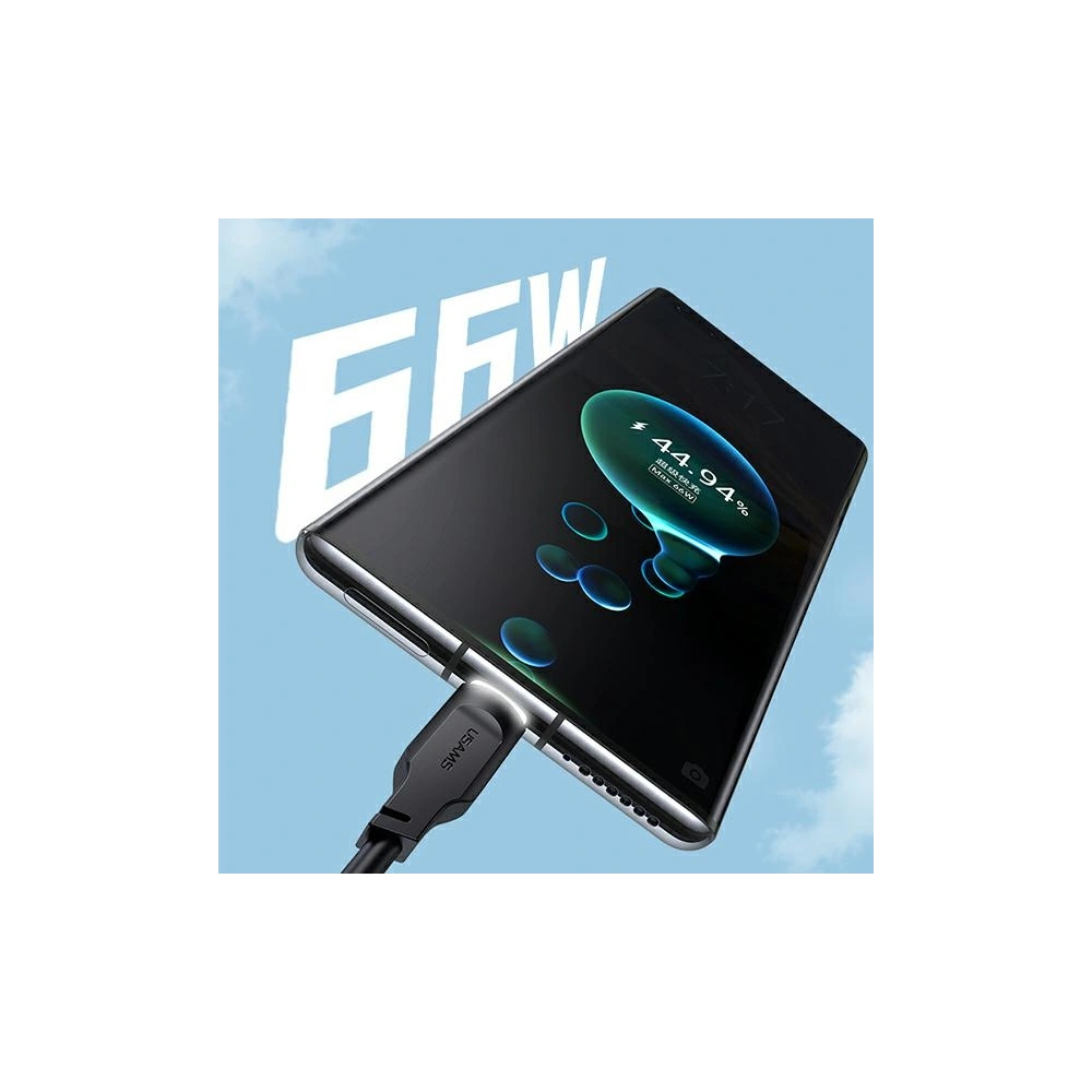 Hurtownia GSM - USAMS Lithe Series USB-C PD Schnelllade-Kabel 1,2m 6A grün (US-SJ568) - USA852 - {ean13} - Hurt