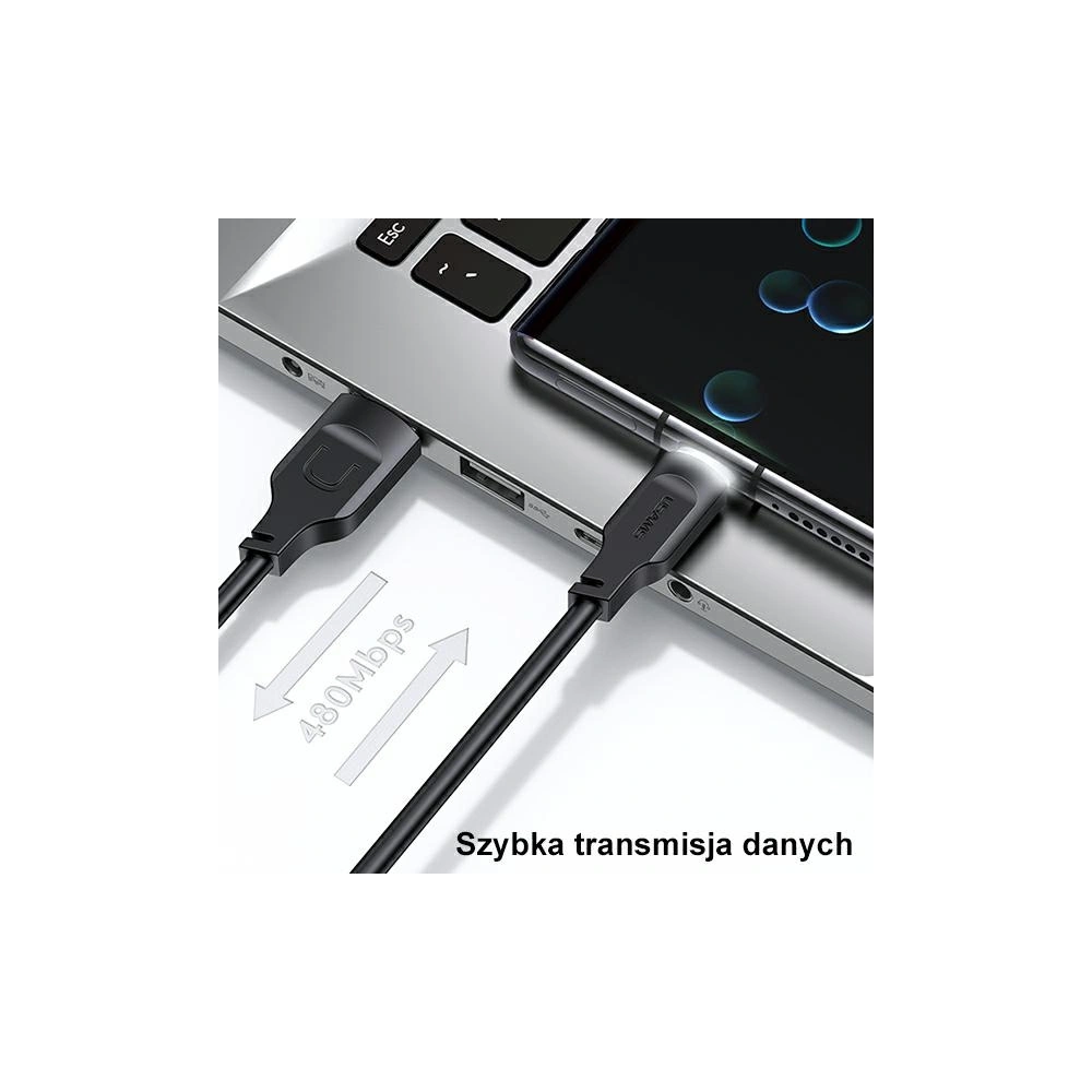 Hurtownia GSM - USAMS Lithe Series USB-C PD Schnelllade-Kabel 1,2m 6A grün (US-SJ568) - USA852 - {ean13} - Hurt
