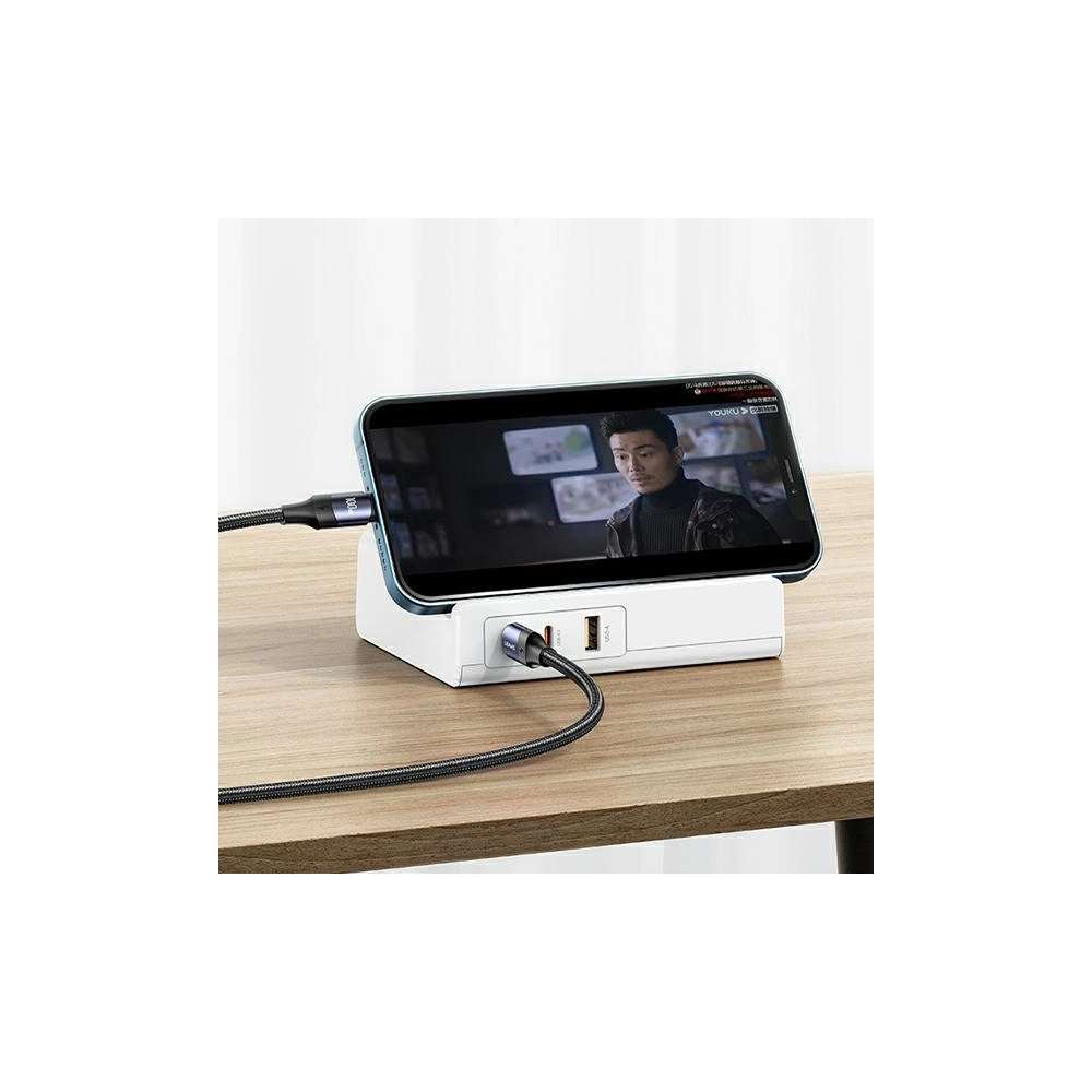Hurtownia GSM - Napájecí lišta USAMS USB prodlužovací zásuvka 65W Super Si rychlé nabíjení bílá/white CC160TC01 (US-CC160) - USA853 - {ean13} - Hurt