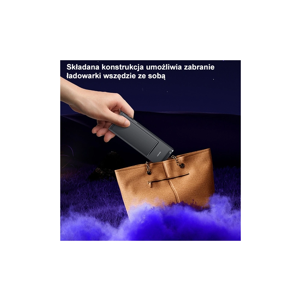 Hurtownia GSM - USAMS vezeték nélküli töltő lámpával 3w1 15W fekete/black CD181WXC01 (US-CD181) - USA854 - {ean13} - Hurt