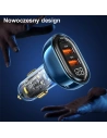 Hurtownia GSM - Încărcător auto USAMS 2xUSB+1xUSB-C 80W Încărcare rapidă negru (US-CC159) - USA858 - {ean13} - Hurt