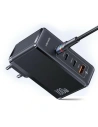 Síťová nabíječka USAMS T50 3xUSB-C+1xUSB GaN 100W PD Rychlé nabíjení černá/black (US-CC163)