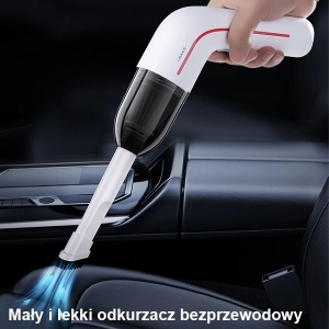 Hurtownia GSM - Bezdrátový vysavač USAMS LEJ série bílý/white (US-ZB253) - USA861 - {ean13} - Hurt