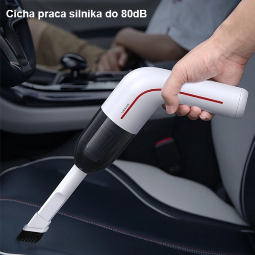 Odkurzacz bezprzewodowy USAMS LEJ series biały/white (US-ZB253)