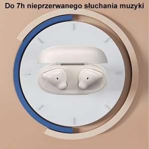Hurtownia GSM - Bezdrátová sluchátka TWS USAMS US Series Dual mic Bluetooth 5.3 černá/bílá BHUUS01 - USA863 - {ean13} - Hurt